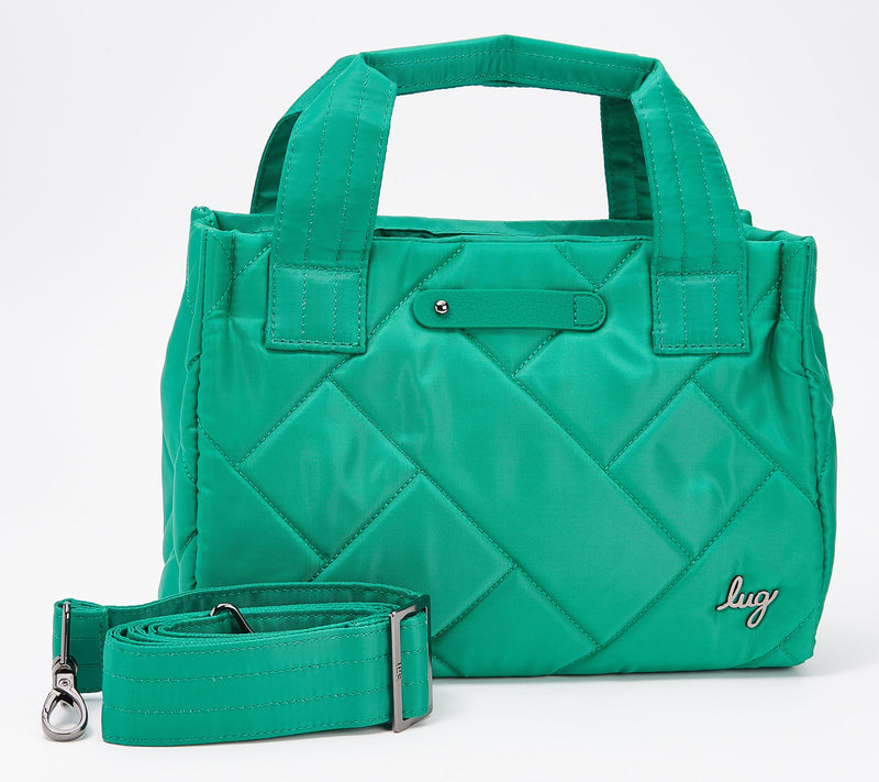 Lug Classic Quilted Crossbody with Tote Handles - Jitterbug — View 39