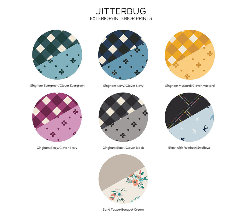 Lug Classic Quilted Crossbody with Tote Handles - Jitterbug — View 25