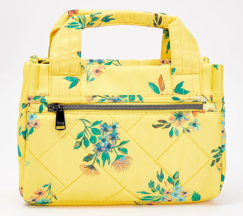 Lug Classic Quilted Crossbody with Tote Handles - Jitterbug — View 23