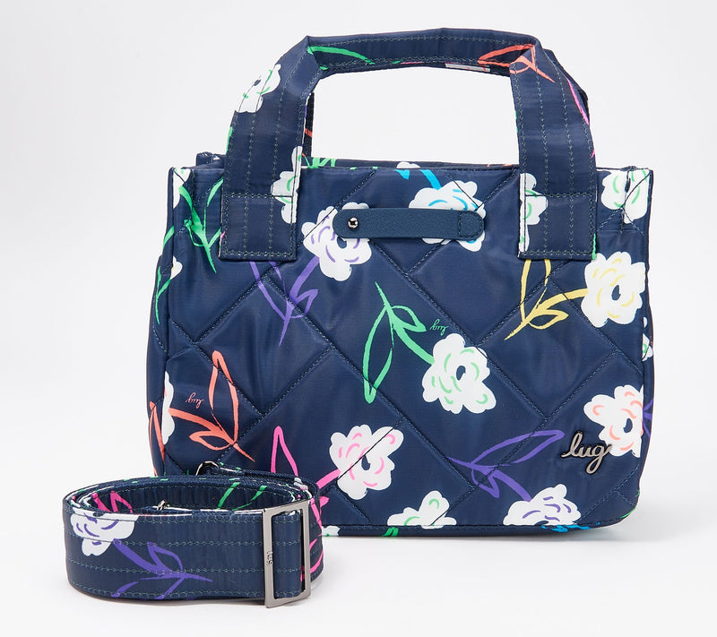 Lug Classic Quilted Crossbody with Tote Handles - Jitterbug — View 41