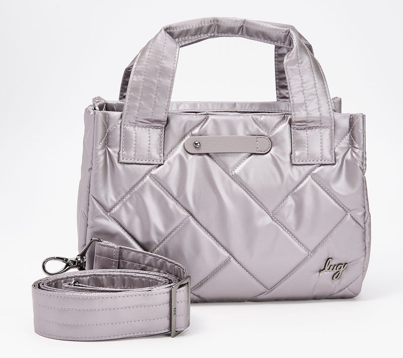 Lug Classic Quilted Crossbody with Tote Handles - Jitterbug — View 42