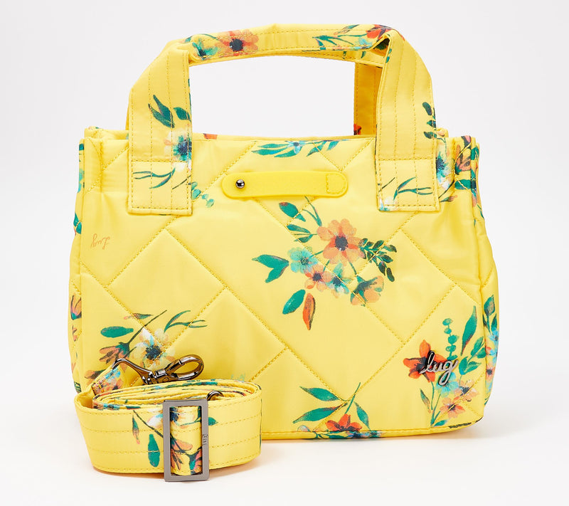 Lug Classic Quilted Crossbody with Tote Handles - Jitterbug — View 43