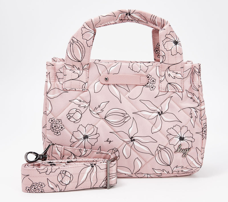 Lug Classic Quilted Crossbody with Tote Handles - Jitterbug — View 44