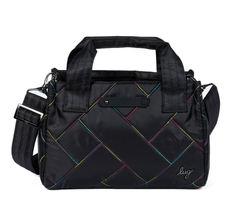 Lug Classic Quilted Crossbody with Tote Handles - Jitterbug — View 3