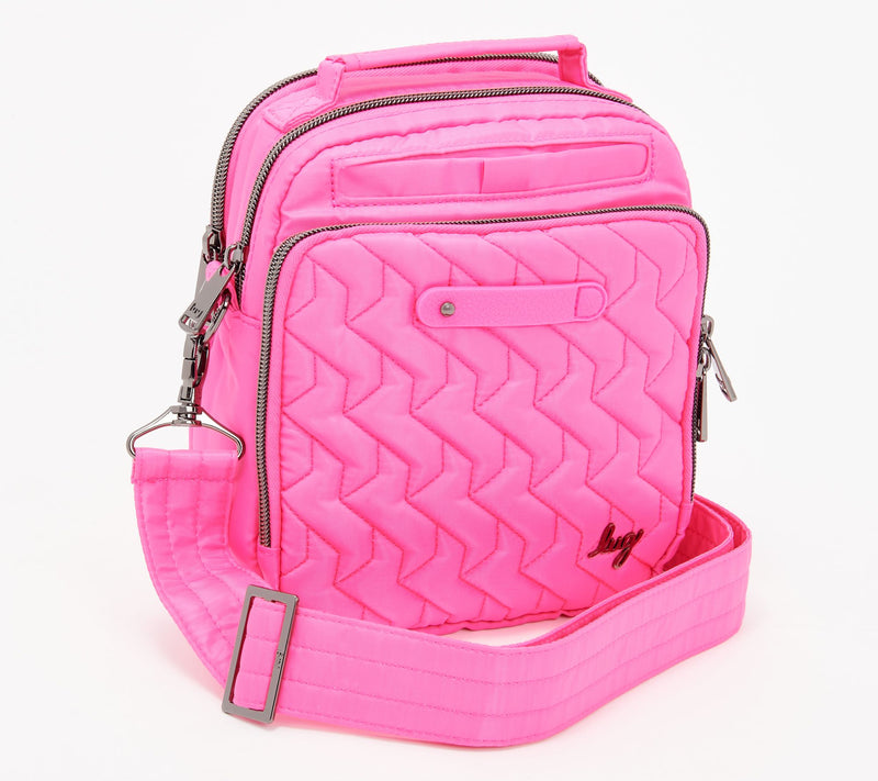 Lug RFID Crossbody with Charm Bar - Skeeter — View 21