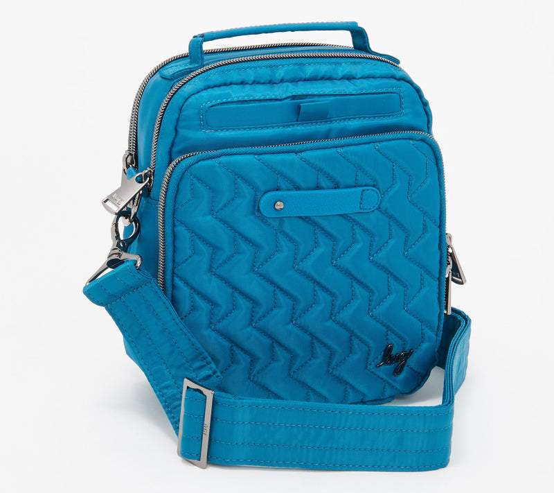 Lug RFID Crossbody with Charm Bar - Skeeter — View 22