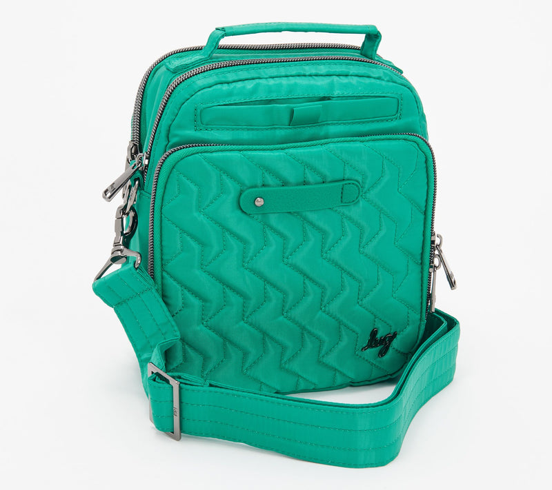 Lug RFID Crossbody with Charm Bar - Skeeter — View 23
