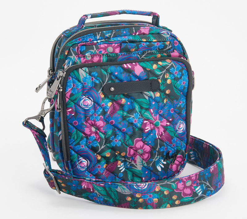 Lug RFID Crossbody with Charm Bar - Skeeter — View 28