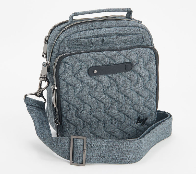 Lug RFID Crossbody with Charm Bar - Skeeter — View 32