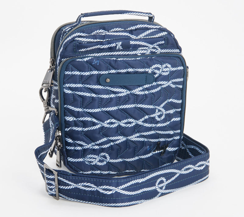 Lug RFID Crossbody with Charm Bar - Skeeter — View 33