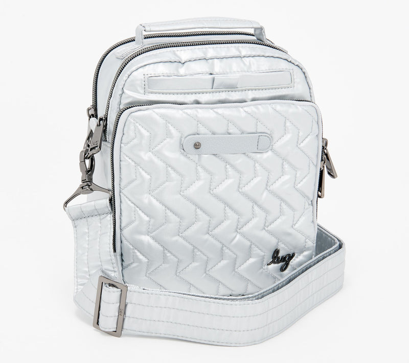 Lug RFID Crossbody with Charm Bar - Skeeter — View 34