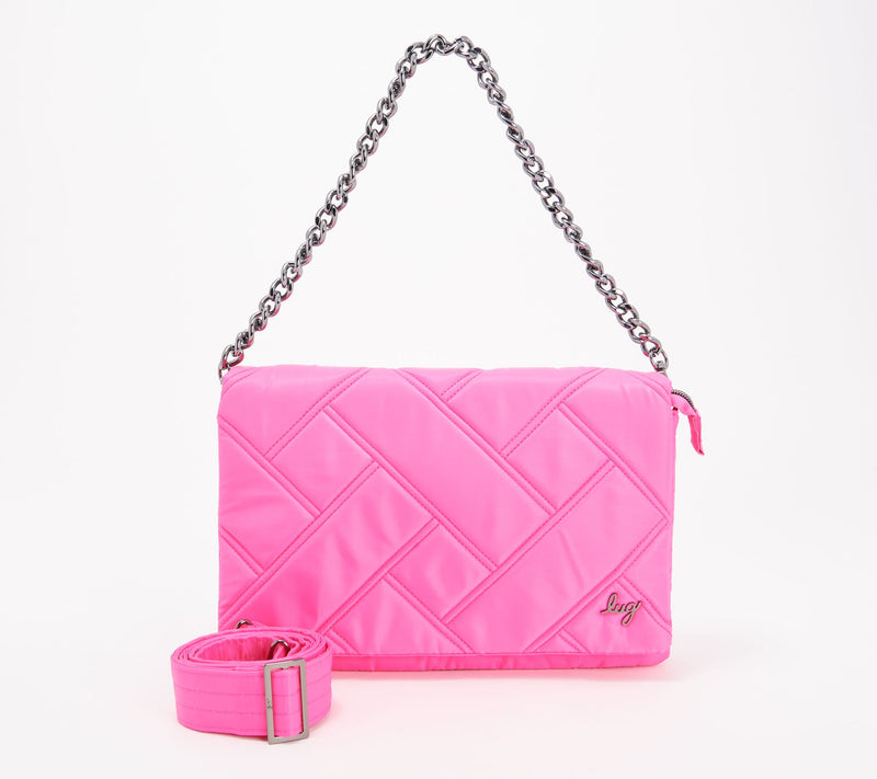 Lug E/W Shoulder Bag with Chain Strap - Huddle — View 11