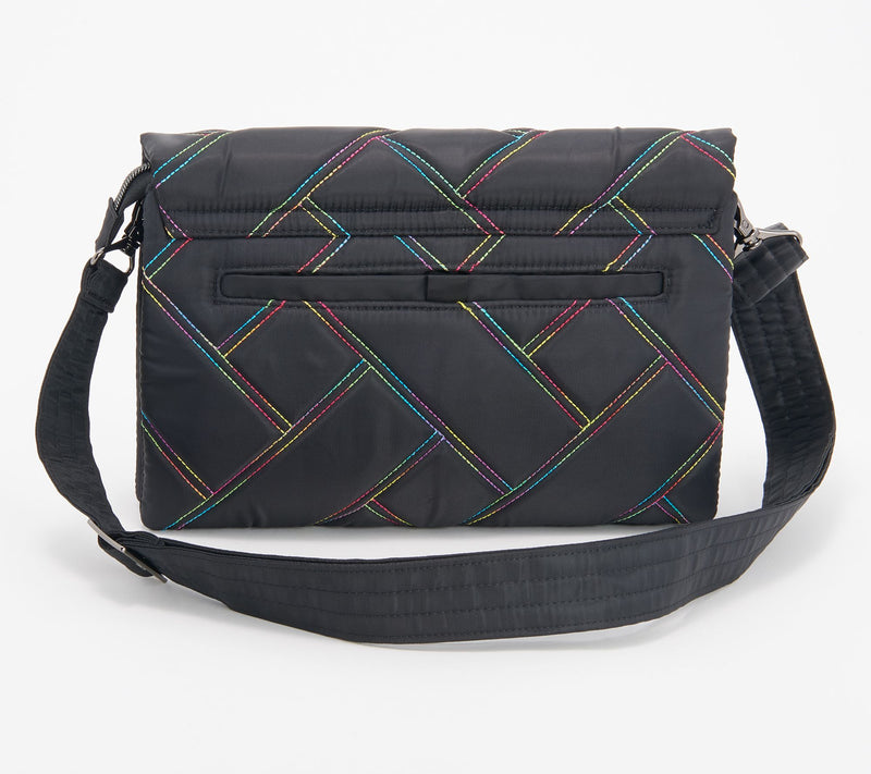 Lug E/W Shoulder Bag with Chain Strap - Huddle — View 20