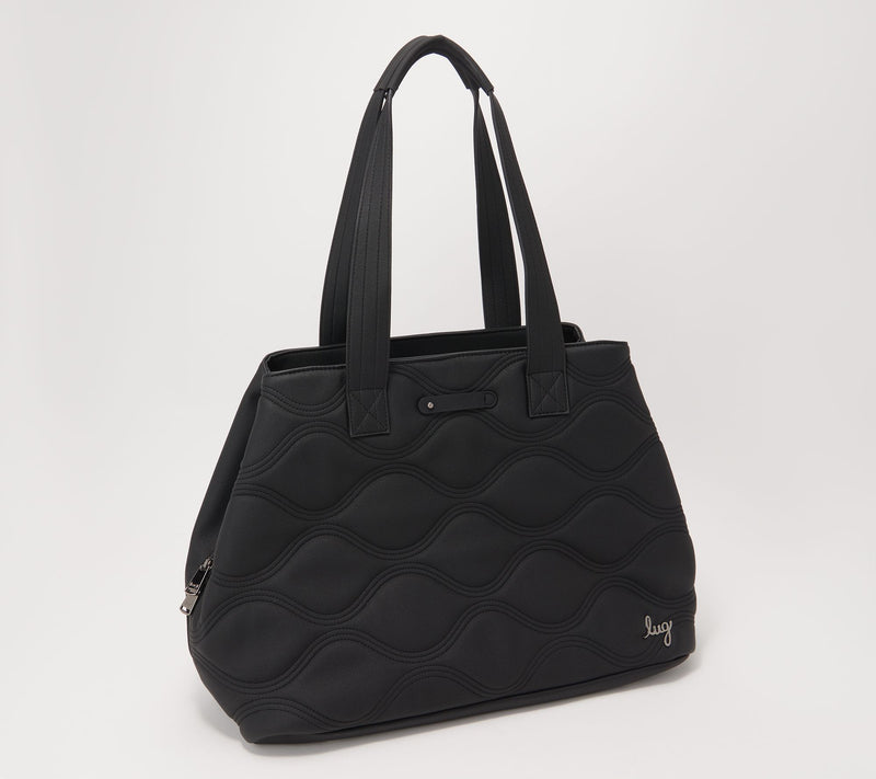 Lug Matte Luxe Large Quilted Tote - Tempo — View 28