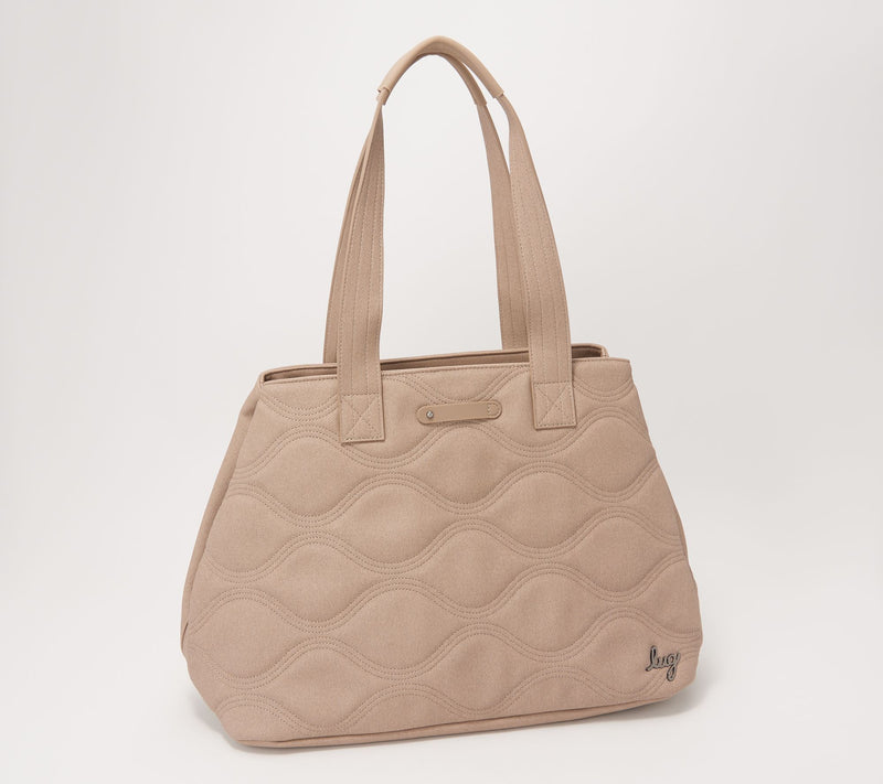 Lug Matte Luxe Large Quilted Tote - Tempo — View 17