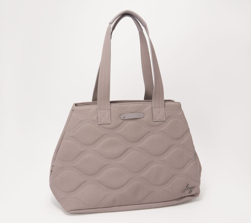 Lug Matte Luxe Large Quilted Tote - Tempo — View 15