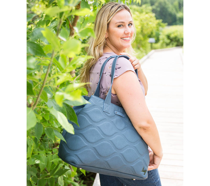 Lug Matte Luxe Large Quilted Tote - Tempo — View 44