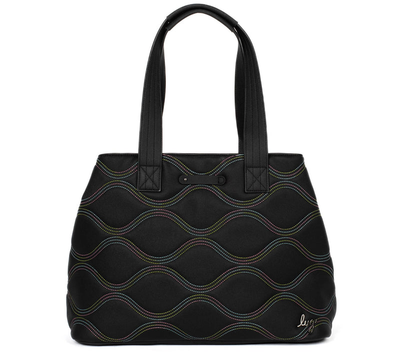 Lug Matte Luxe Large Quilted Tote - Tempo — View 9