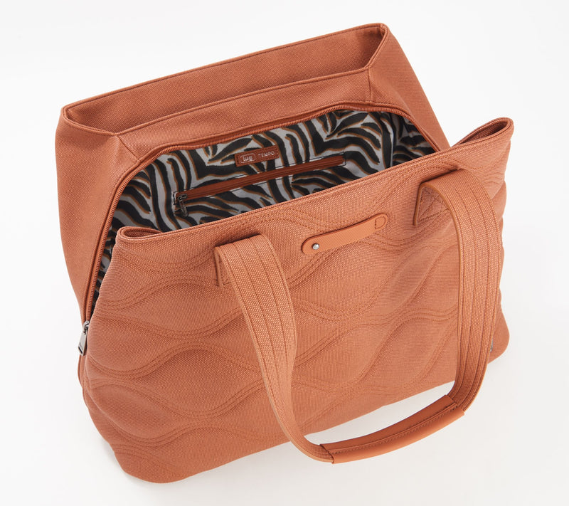 Lug Matte Luxe Large Quilted Tote - Tempo — View 40