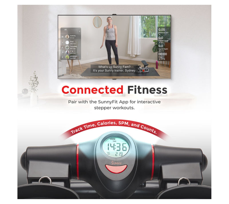 Sunny Health & Fitness Power Step — View 6