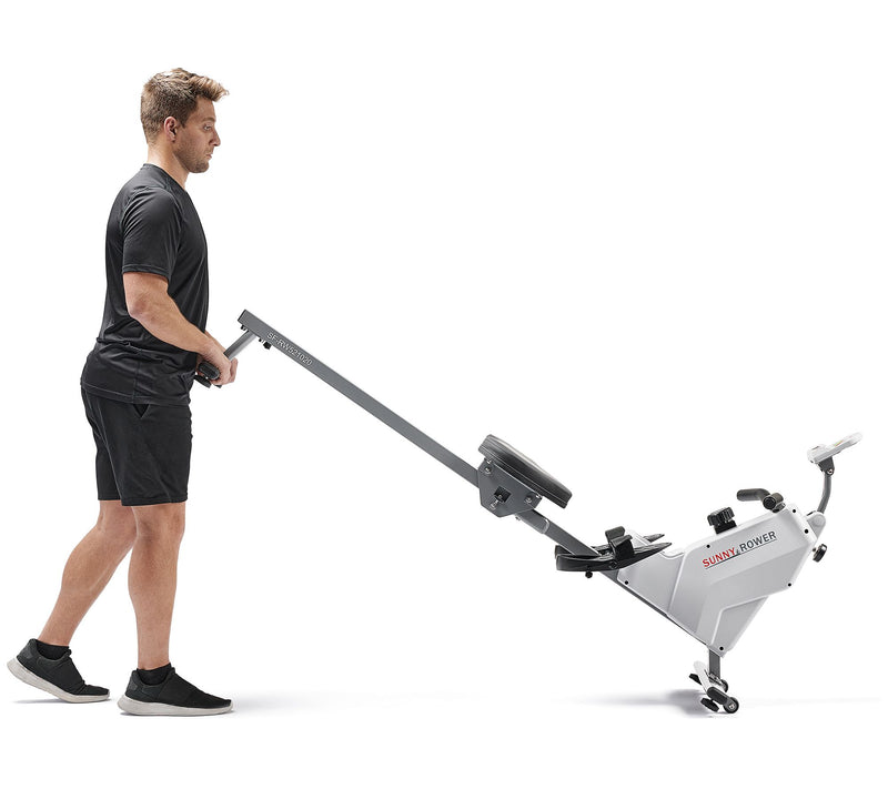 Sunny Health Fitness SMART Foldable Magnetic Rower — View 10