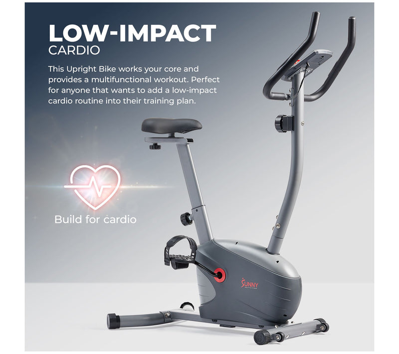 Sunny Health Fitness Performance Series UprightBike — View 4