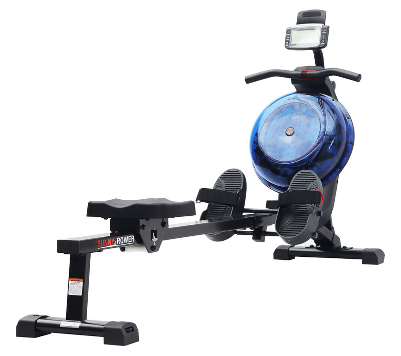 Sunny Health Fitness Smart Magnetic Water Rower — View 5