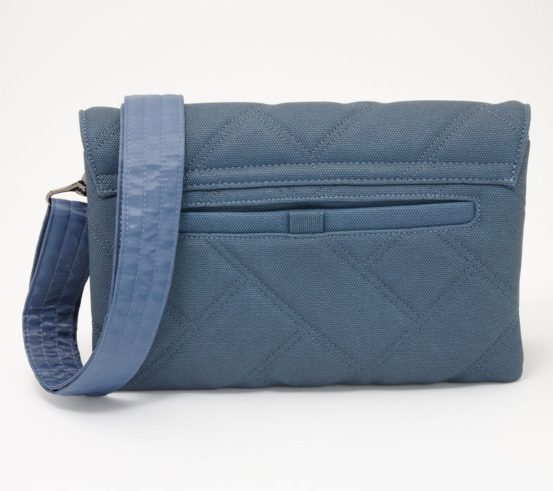 Lug Matte Luxe East/West Large Shoulder Bag - Huddle — View 6