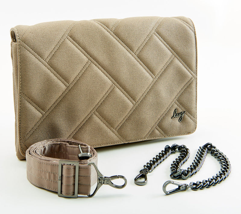 Lug Matte Luxe East/West Large Shoulder Bag - Huddle — View 20
