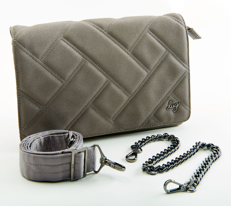 Lug Matte Luxe East/West Large Shoulder Bag - Huddle — View 22