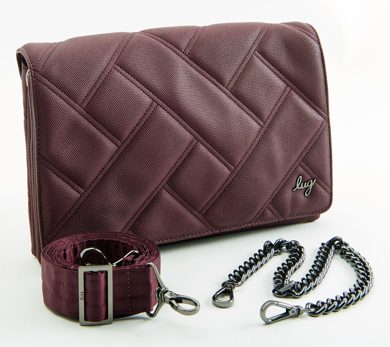 Lug Matte Luxe East/West Large Shoulder Bag - Huddle — View 23