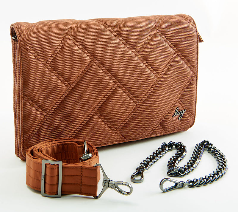 Lug Matte Luxe East/West Large Shoulder Bag - Huddle — View 24