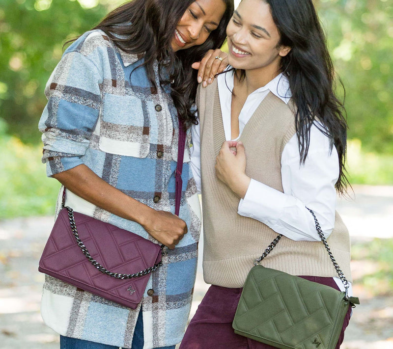 Lug Matte Luxe East/West Large Shoulder Bag - Huddle — View 10