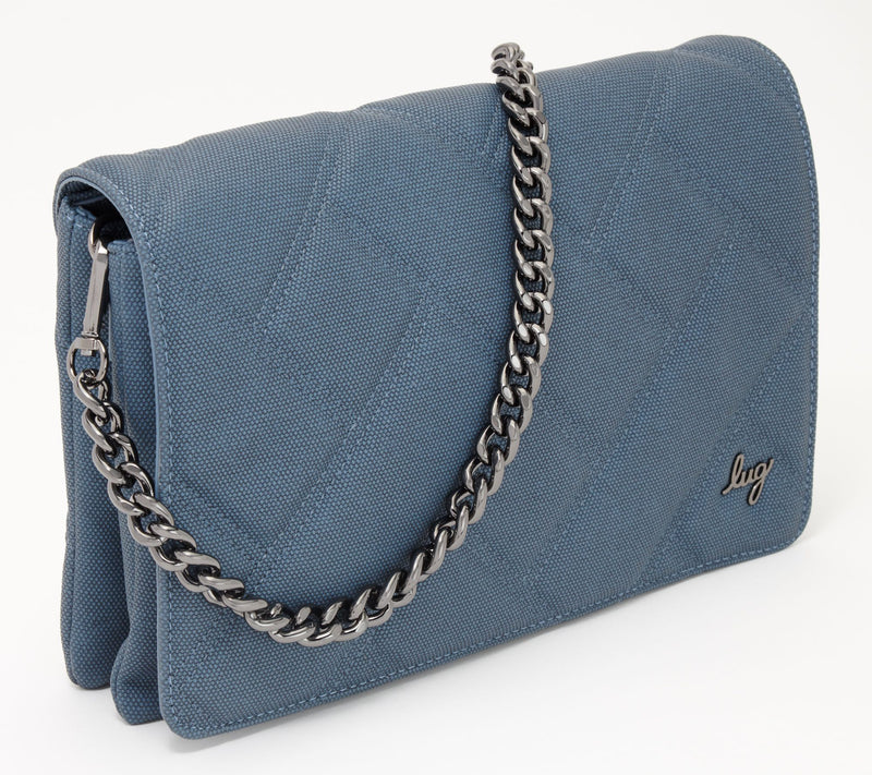 Lug Matte Luxe East/West Large Shoulder Bag - Huddle — View 4