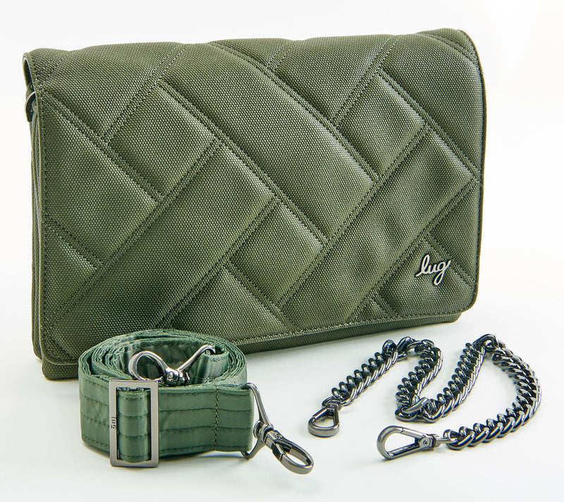 Lug Matte Luxe East/West Large Shoulder Bag - Huddle — View 25
