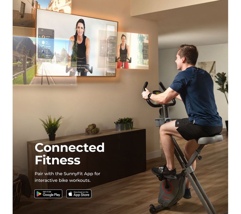 Sunny Fitness Foldable Magnetic X-Bike Pro — View 7