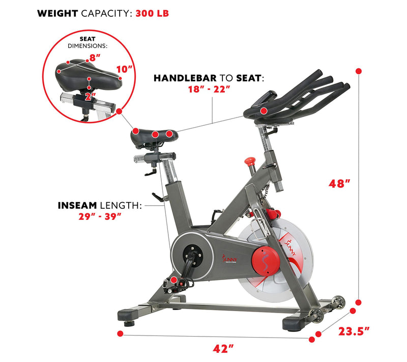 Sunny Fitness Indoor Training Cycling Fitness Bike — View 8