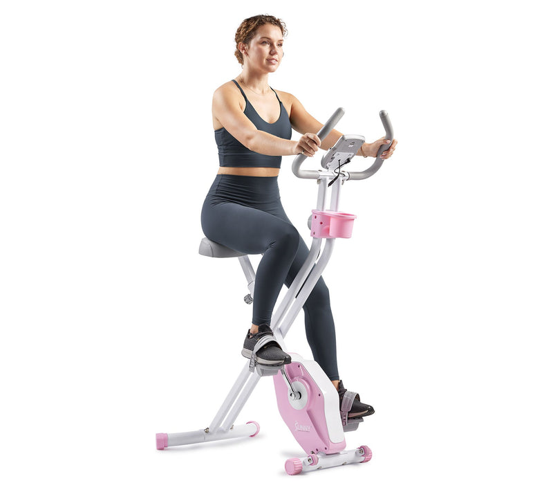Sunny Fitness Foldable Magnetic Exercise X-BikePro — View 4