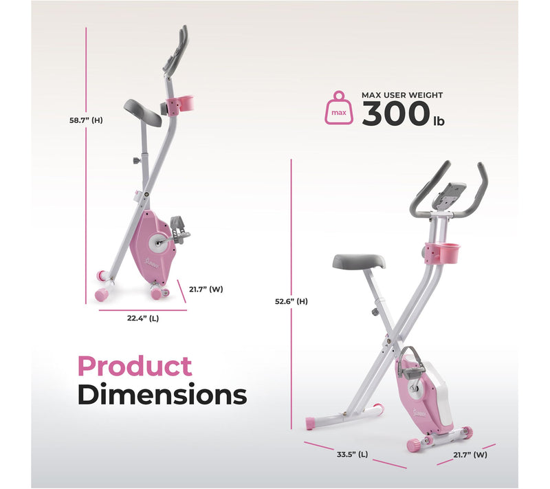 Sunny Fitness Foldable Magnetic Exercise X-BikePro — View 9