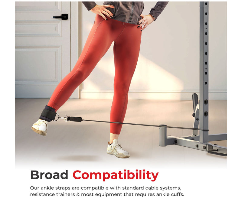 Sunny Fitness Multi-Function Workout Ankle Straps — View 6
