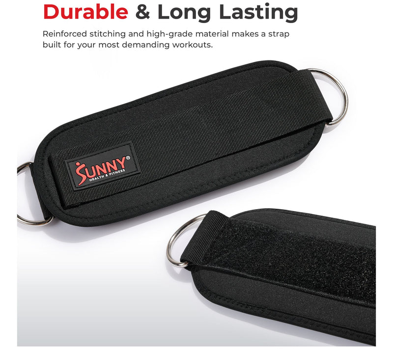 Sunny Fitness Multi-Function Workout Ankle Straps — View 4