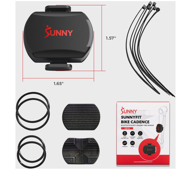 Sunny Fitness Exercise Cycling 2-in-1 Advanced Cadence/RPM — View 5