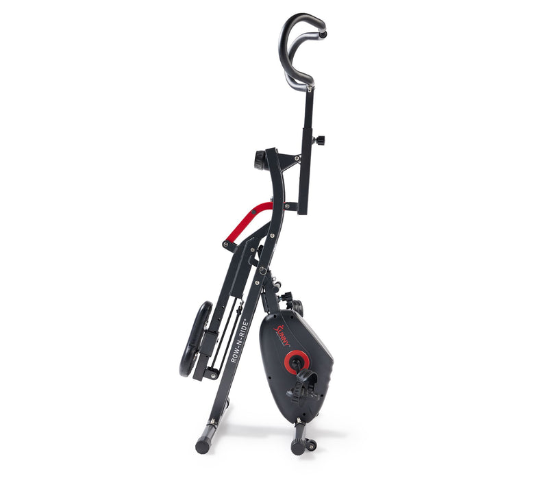 Sunny Fitness Upright Row-N-Ride Bike — View 4