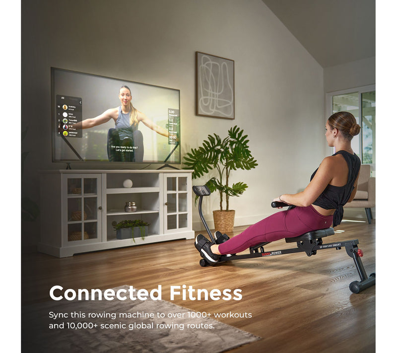 Sunny Fitness Compact Rowing Machine — View 7