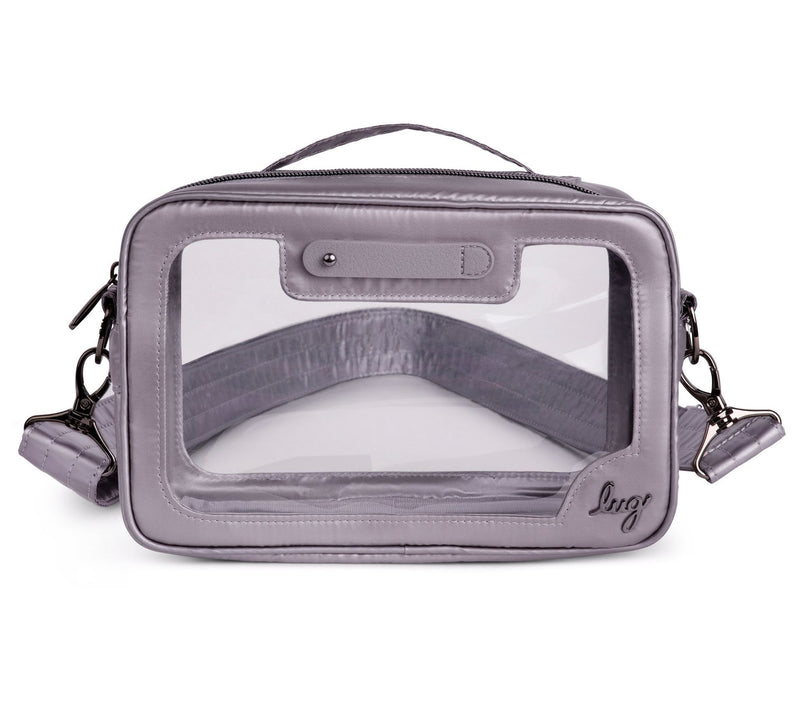 Lug Clear Stadium Crossbody - Stagecoach with Charm Bar — View 4