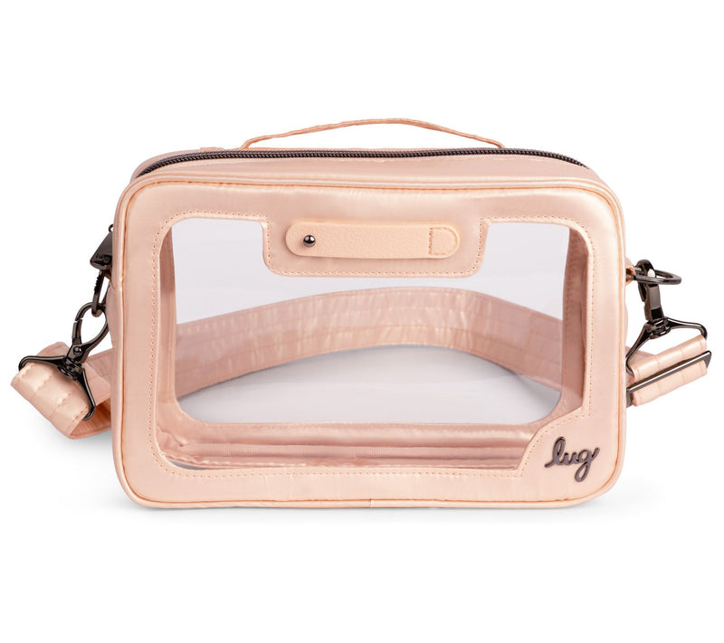 Lug Clear Stadium Crossbody - Stagecoach with Charm Bar — View 7