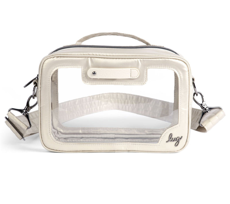 Lug Clear Stadium Crossbody - Stagecoach with Charm Bar — View 6