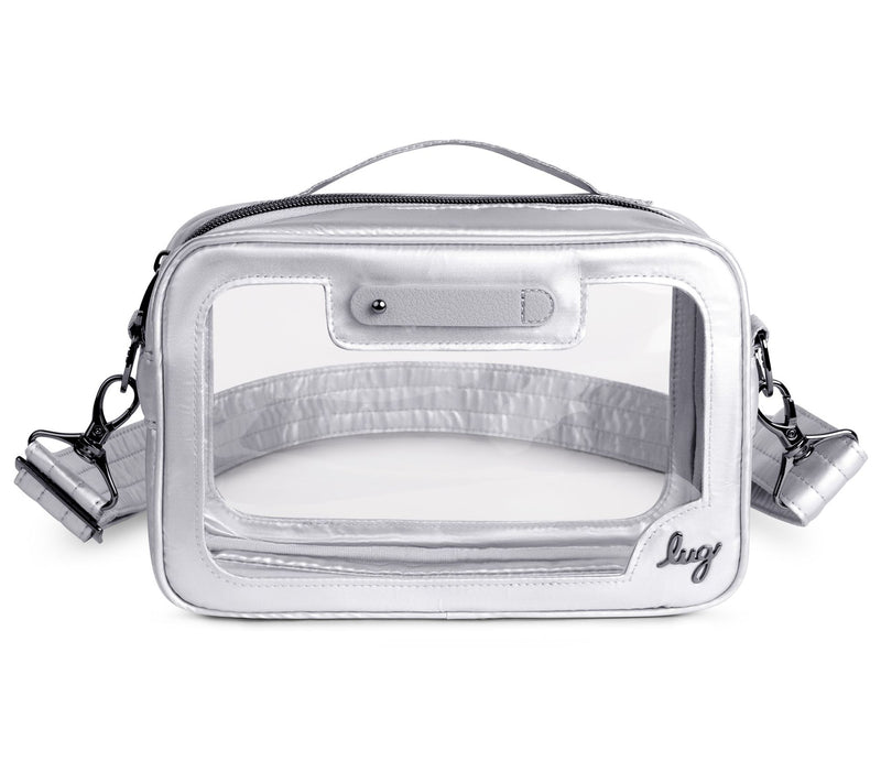 Lug Clear Stadium Crossbody - Stagecoach with Charm Bar — View 5