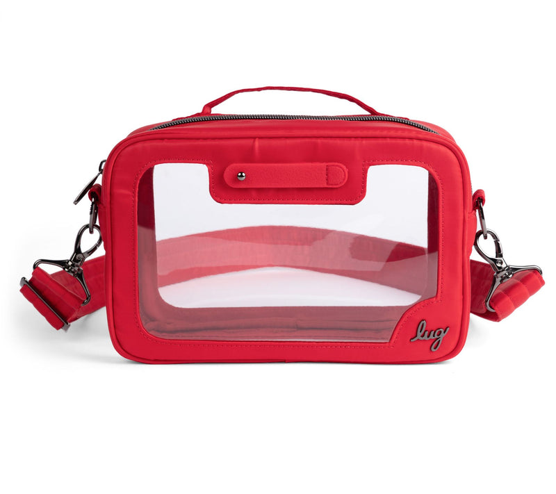 Lug Clear Stadium Crossbody - Stagecoach with Charm Bar — View 8