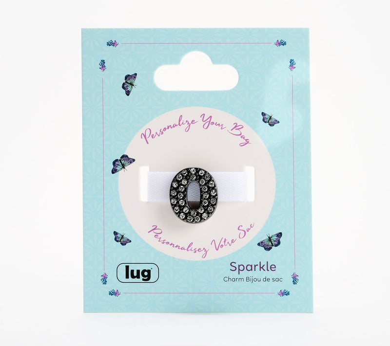 Lug Rhinestone Numeric Charm — View 4